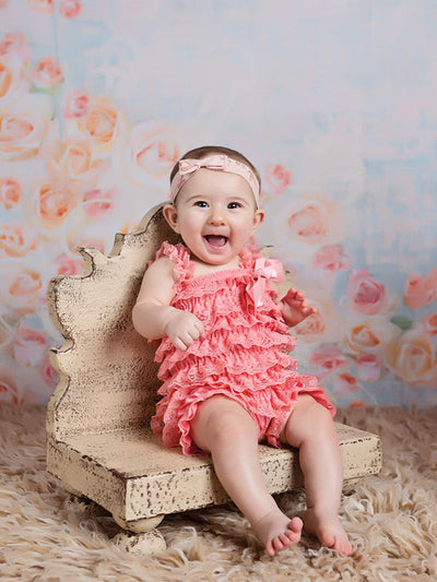 Rustic Baby Bench Photography Prop