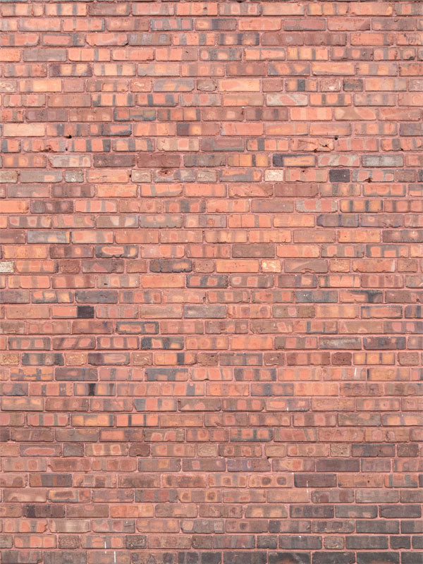 Red Brick Wall Photography Backdrop - High-resolution red brick wall photography backdrop for studio or outdoor photoshoots.