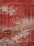 Red Distressed Brick and Ornate Wall Photography Backdrop - Vintage red wall photography backdrop with exposed brick and gold ornate patterns, ideal for artistic and rustic photoshoots.