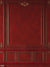 Regal Red Ornate Photography Backdrop - Rich red photography backdrop with gold ornate details, ideal for elegant photoshoots.