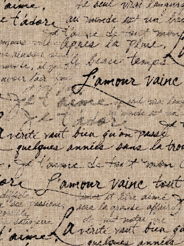 Vintage script printed photography backdrop for professional studio use, ideal for portraits, creative photoshoots, and artistic projects.