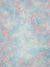 Pastel blue and pink floral photography backdrop with a soft sky-inspired texture, ideal for creating a dreamy, romantic atmosphere in portraits.