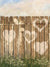 Rustic Heart Wooden Fence Photography Backdrop - Rustic wooden fence with painted hearts and natural greenery, perfect for children’s and romantic photoshoots.