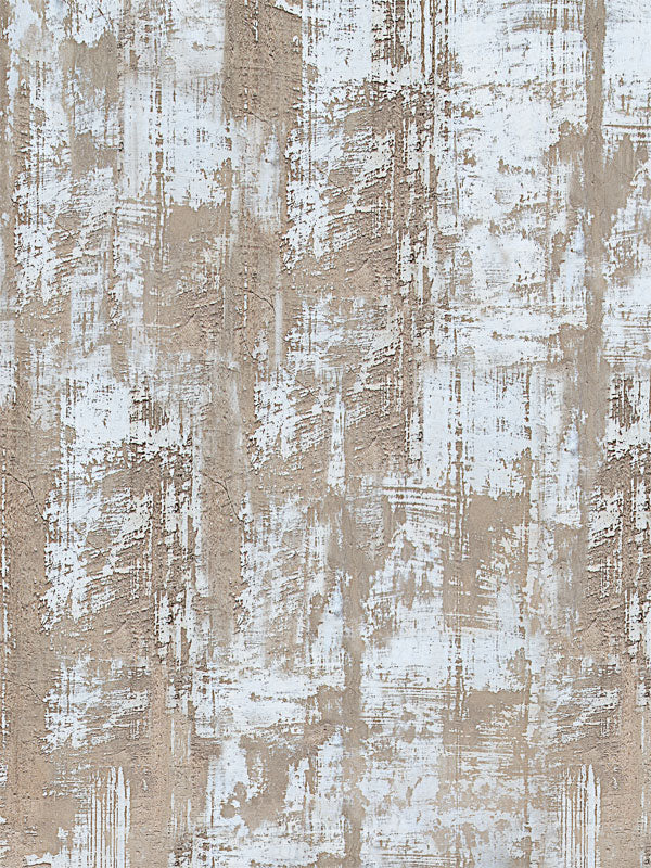 Rustic Textured Wall Photography Backdrop - Rustic textured wall backdrop with beige and off-white tones, featuring a distressed, industrial look, ideal for photography sessions.