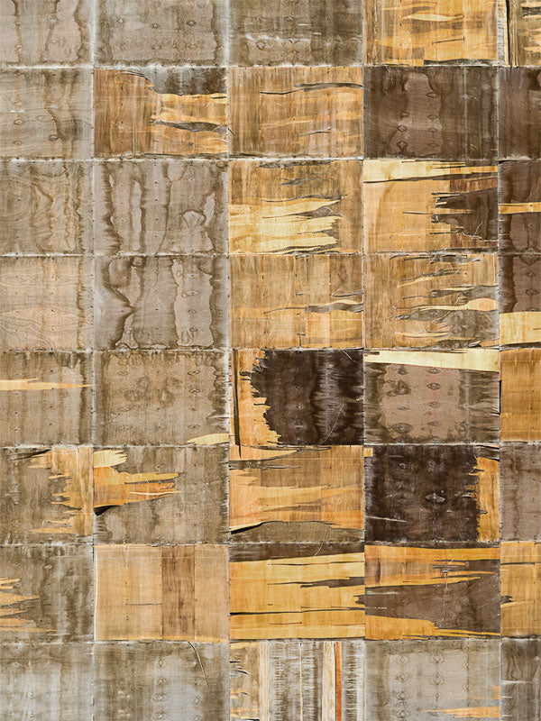 Rustic Wood Texture Photography Backdrop - A rustic wood texture photography backdrop featuring distressed wooden squares in earthy tones.