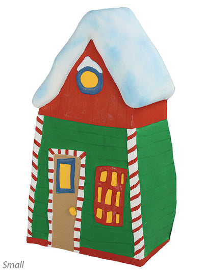 Christmas Candy Land Cottage Prop