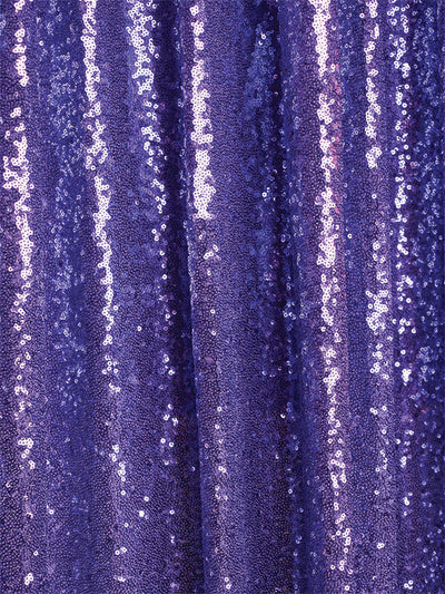 Purple Sequin Backdrop 4 x 5 Sequin - Clearance