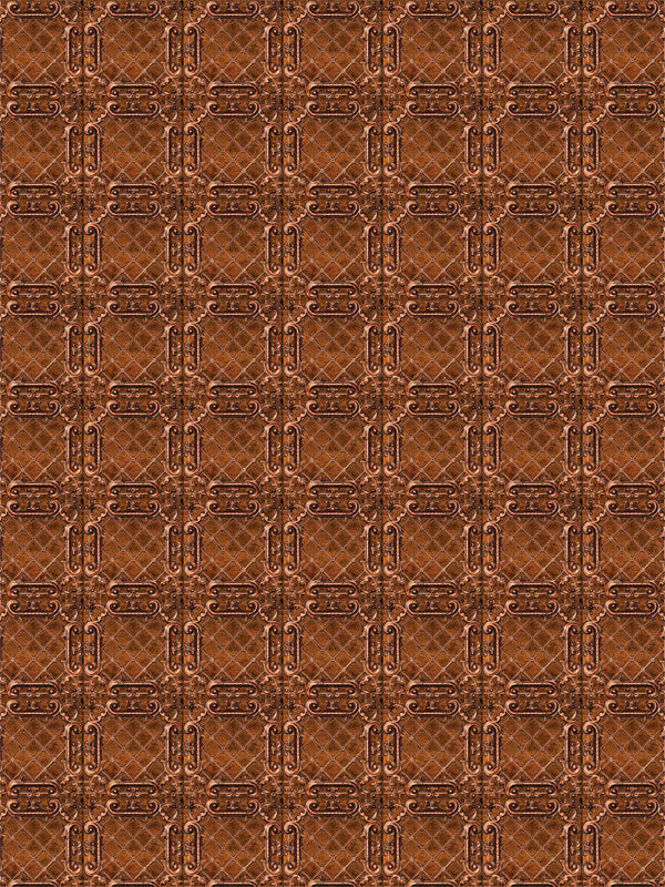 Embossed copper pattern backdrop with a vintage metallic finish, perfect for elegant senior portraits, sophisticated school photos, and stylized dance photography.
