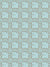 Ornamental pale blue backdrop with antique floral tile pattern and elegant tone.
