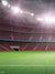 Stadium Lights Photography Backdrop - A high-energy stadium backdrop with bright lights, packed crowd, and green field, perfect for sports-themed photography.