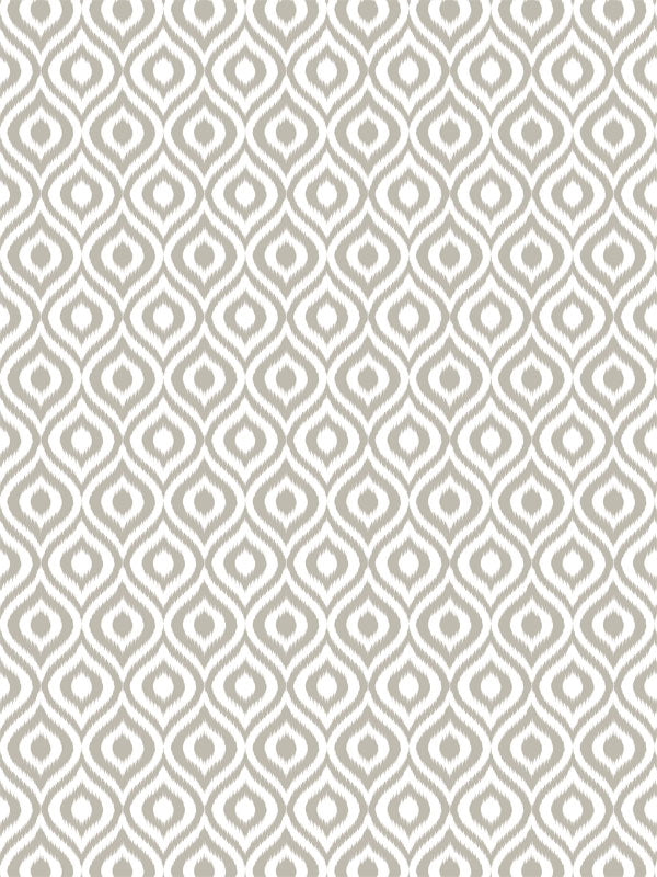 Subtle Ikat Pattern Photography Backdrop - A subtle Ikat pattern photography backdrop in beige and white, perfect for minimalist photoshoots.