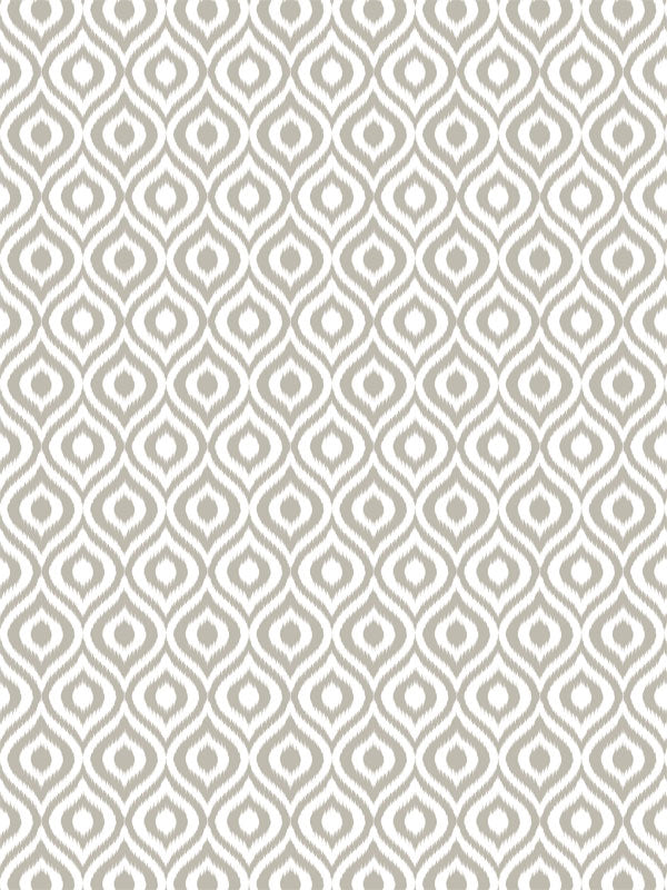 Subtle Ikat Pattern Photography Backdrop - A subtle Ikat pattern photography backdrop in beige and white, perfect for minimalist photoshoots.