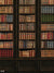 Vintage Library Bookshelf Photography Backdrop - A vintage library bookshelf photography backdrop featuring rows of antique books with intricate detailing and rich colors.