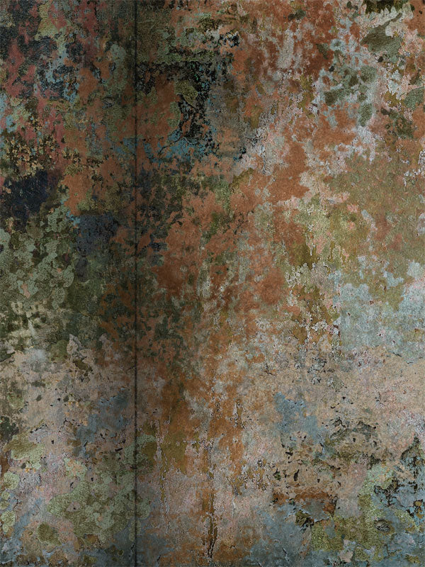 Vintage Rust Textured Photography Backdrop - Vintage rust textured photography backdrop with earthy tones, ideal for artistic and moody photoshoots.