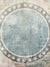Vintage Star Circle Photography Backdrop - Vintage star circle photography backdrop with distressed textures, ideal for Americana or rustic-themed photoshoots.