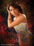 Backdrop with weathered finish in warm autumnal tones.