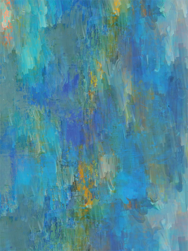 Fanciful Backdrop Vivid Blue Abstract Artistic Photography Backdrop - Fanciful - Denny Mfg