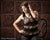 Symmetrical embossed copper tile backdrop with artisanal appeal.