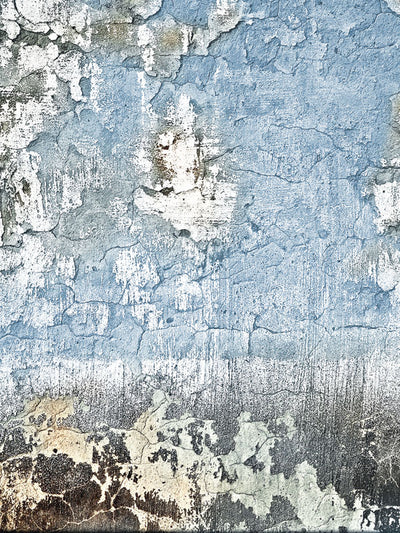 Weathered Blue Texture Photography Backdrop - Weathered blue textured photography backdrop, perfect for rustic and vintage-themed photoshoots.