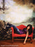 Soft-focus backdrop with hidden angels and deep forest ambiance for storytelling sessions.