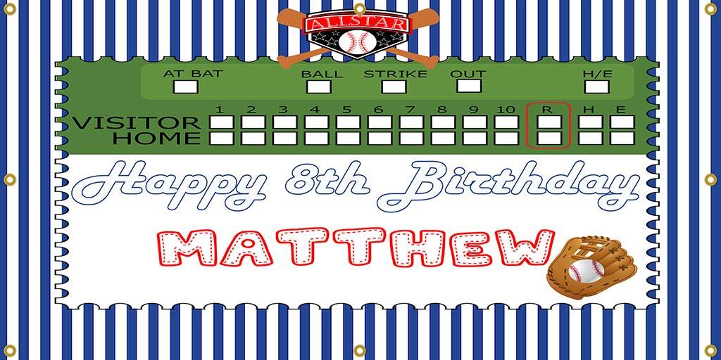 custom-baseball-party-banner-denny-manufacturing for Free Printable Baseball Birthday Banner Custom Baseball Party Banner - Denny Manufacturing for Free Printable Baseball Birthday Banner