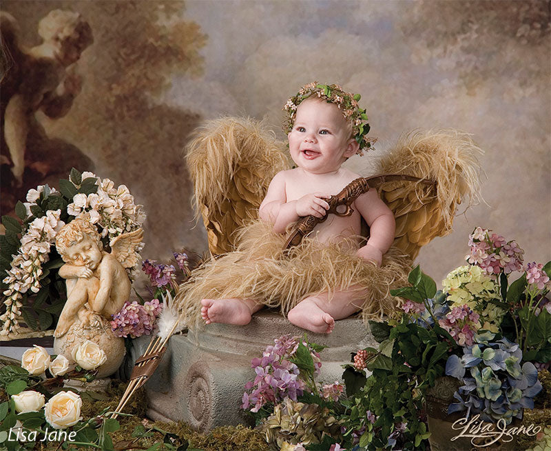 Angels Garden Photography Backdrop