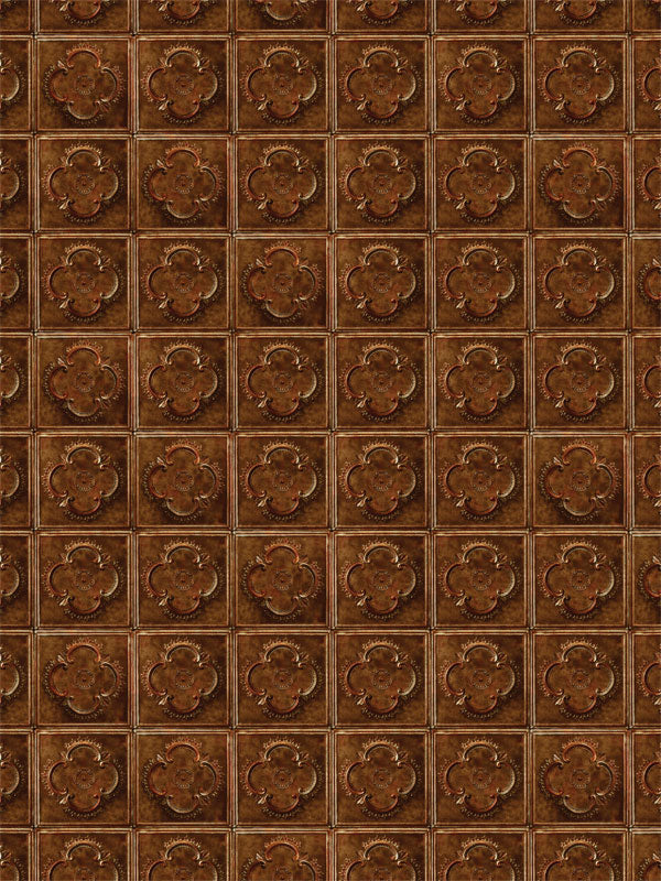 Copper Tile Printed Photography Backdrop