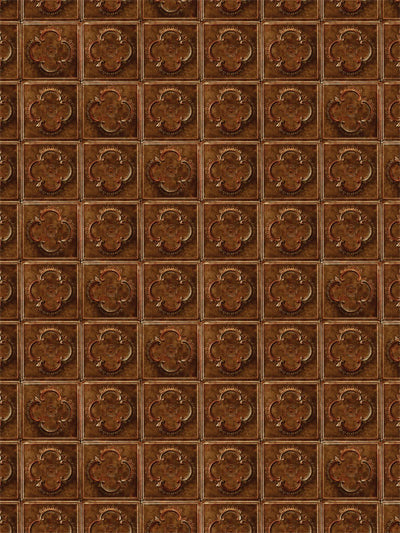 Copper Tile Printed Photography Backdrop