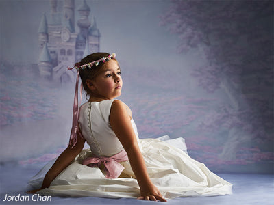 Pastel Fairytale Printed Photography Backdrop