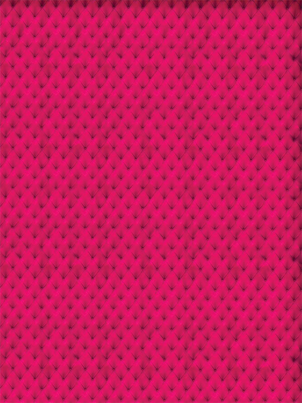 Diamond Tuft Backdrop-Raspberry Pink