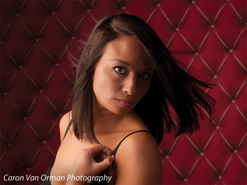 Sexy Red Printed Photography Backdrop