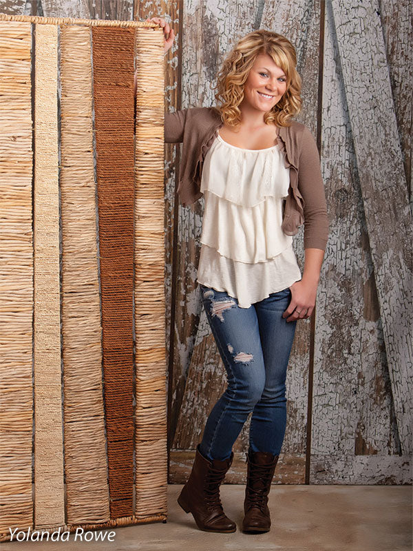 Neglected Rustic Barn Door Photography Backdrop - Denny Mfg