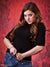Isabella Red Printed Photography Backdrop