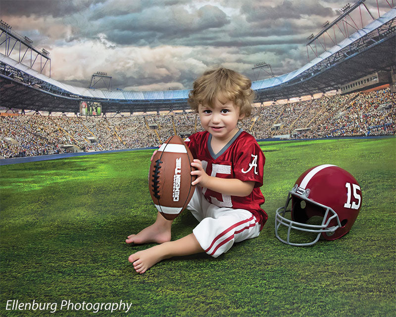 Sports Field Printed Photo Backdrop