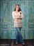 Painted Cabinets Turquoise Printed Photography Backdrop