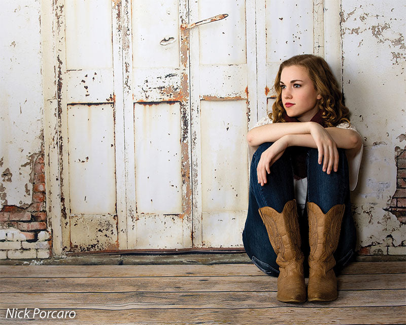 Time Worn Rustic Photography Backdrop