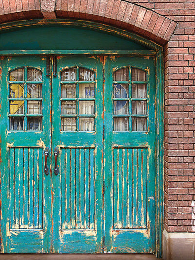 Carriage House Printed Photography Backdrop