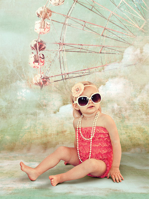 Wheel In The Sky Printed Photography Backdrop