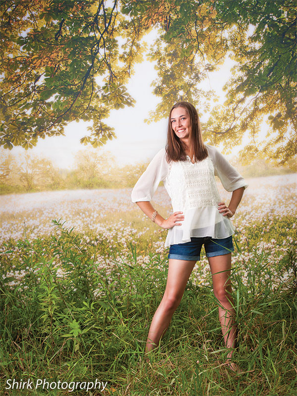Clover Field Printed Photography Backdrop