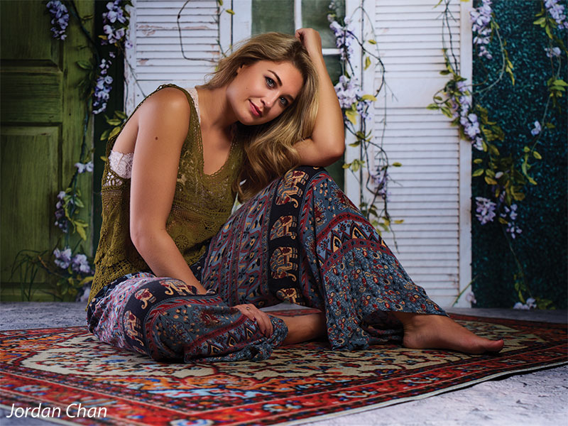 Wisteria Way Printed Photography Backdrop