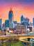 Atlanta Skyline Photography Backdrop