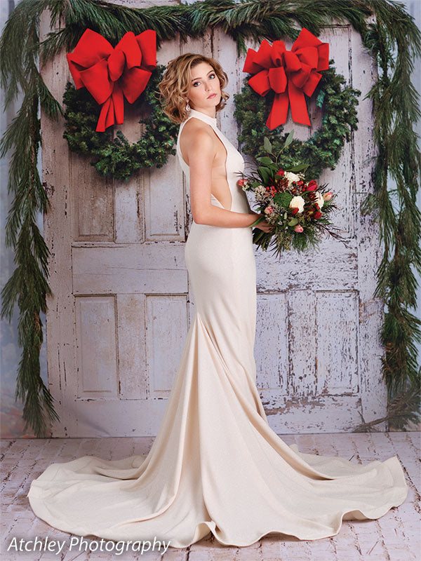 Christmas Woods Printed Photography Backdrop