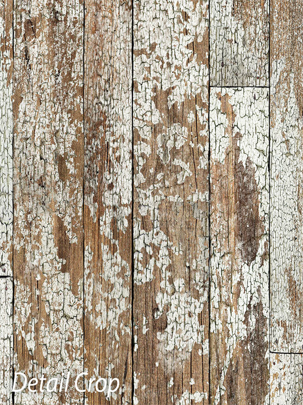 Cracked & Peeling Wood Photography Floordrop