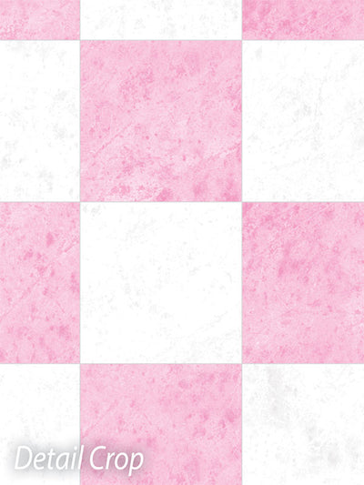 Tile Photography Floordrop-Pink & White