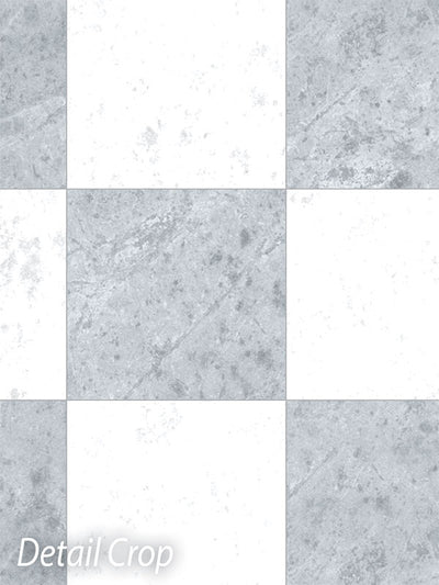 Tile Photography Floordrop-Silver & White