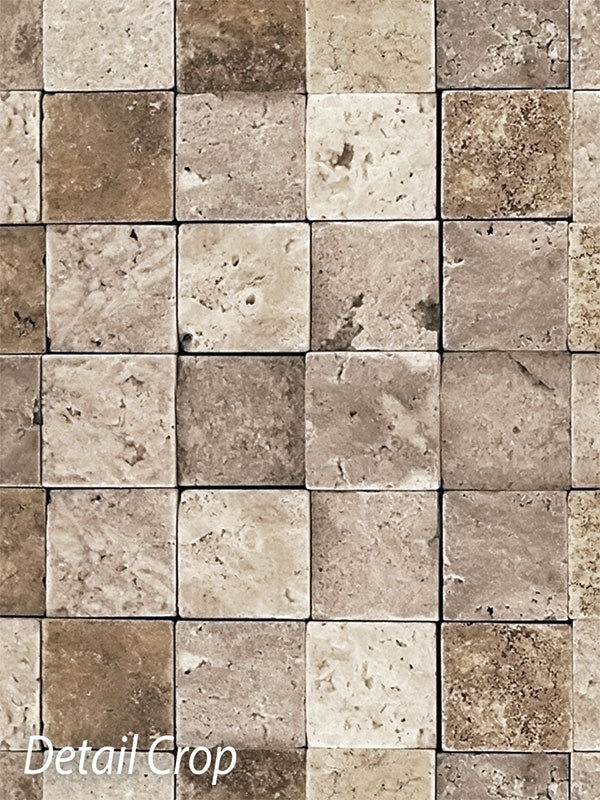 Mosaic Stone Photography Floor Drop