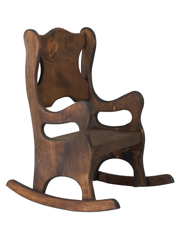 Child's Wood Rocking Chair Prop