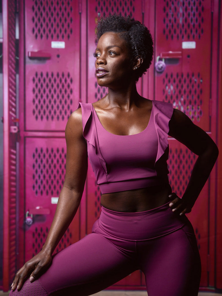 Red Locker Sports Backdrop