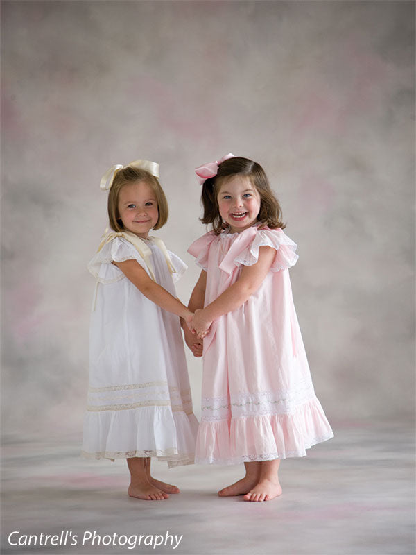 soft pink portrait painted backdrop