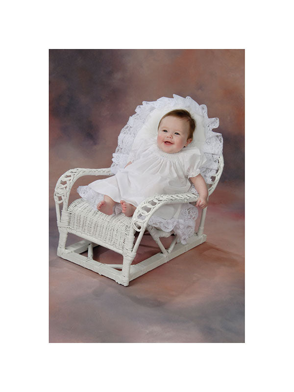 Wicker Baby Seat Posing Prop